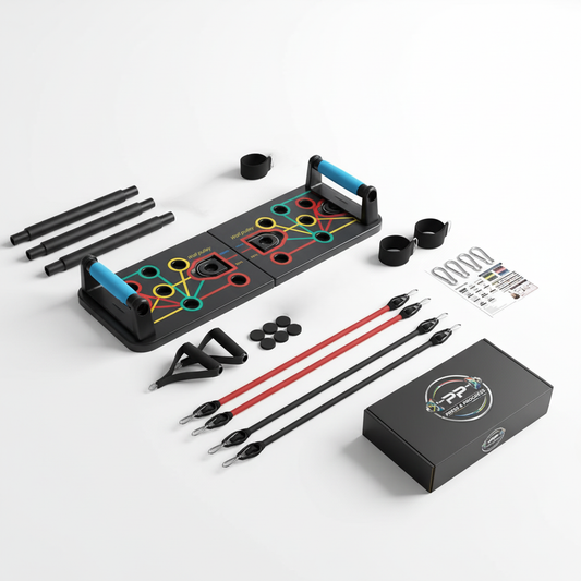 Press & Progress™ Push-Up Board Super Set - Home Gym Training System